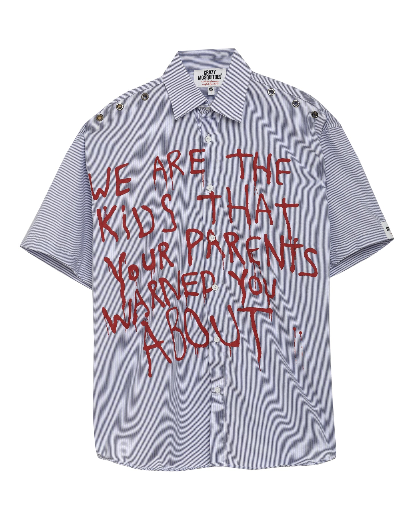 Mom's Warning Navy