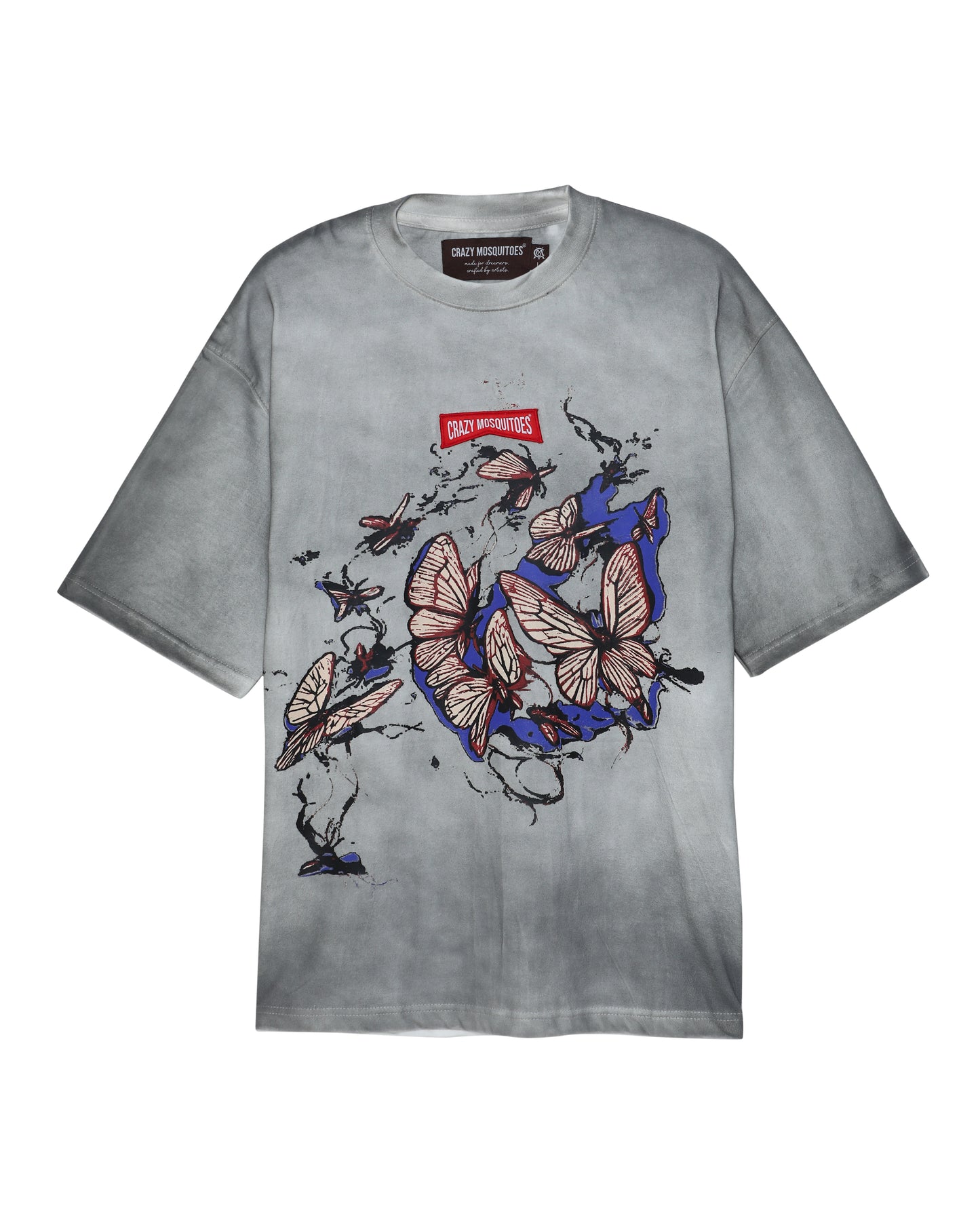 Butterfly  Grey
