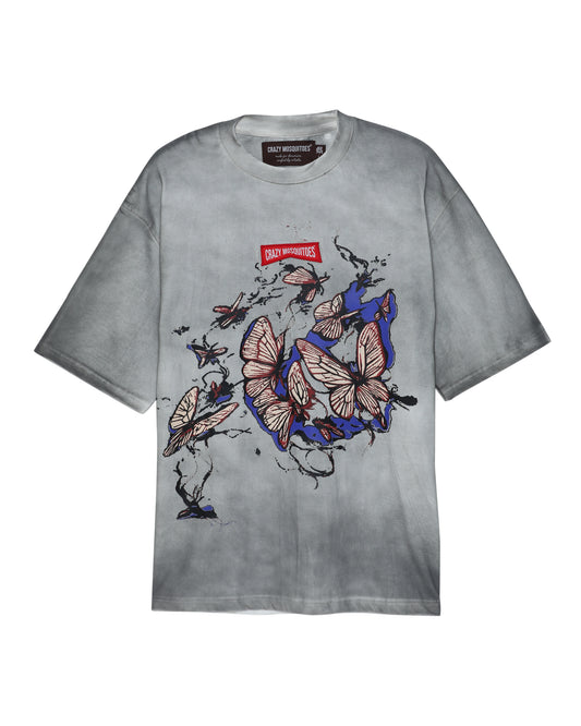 Butterfly  Grey