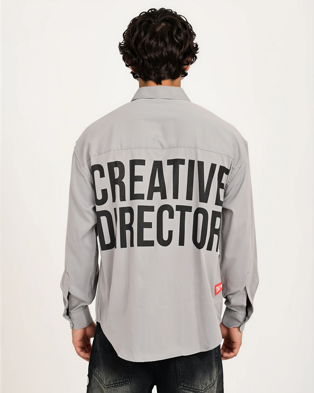 CD Drop Shoulder Grey
