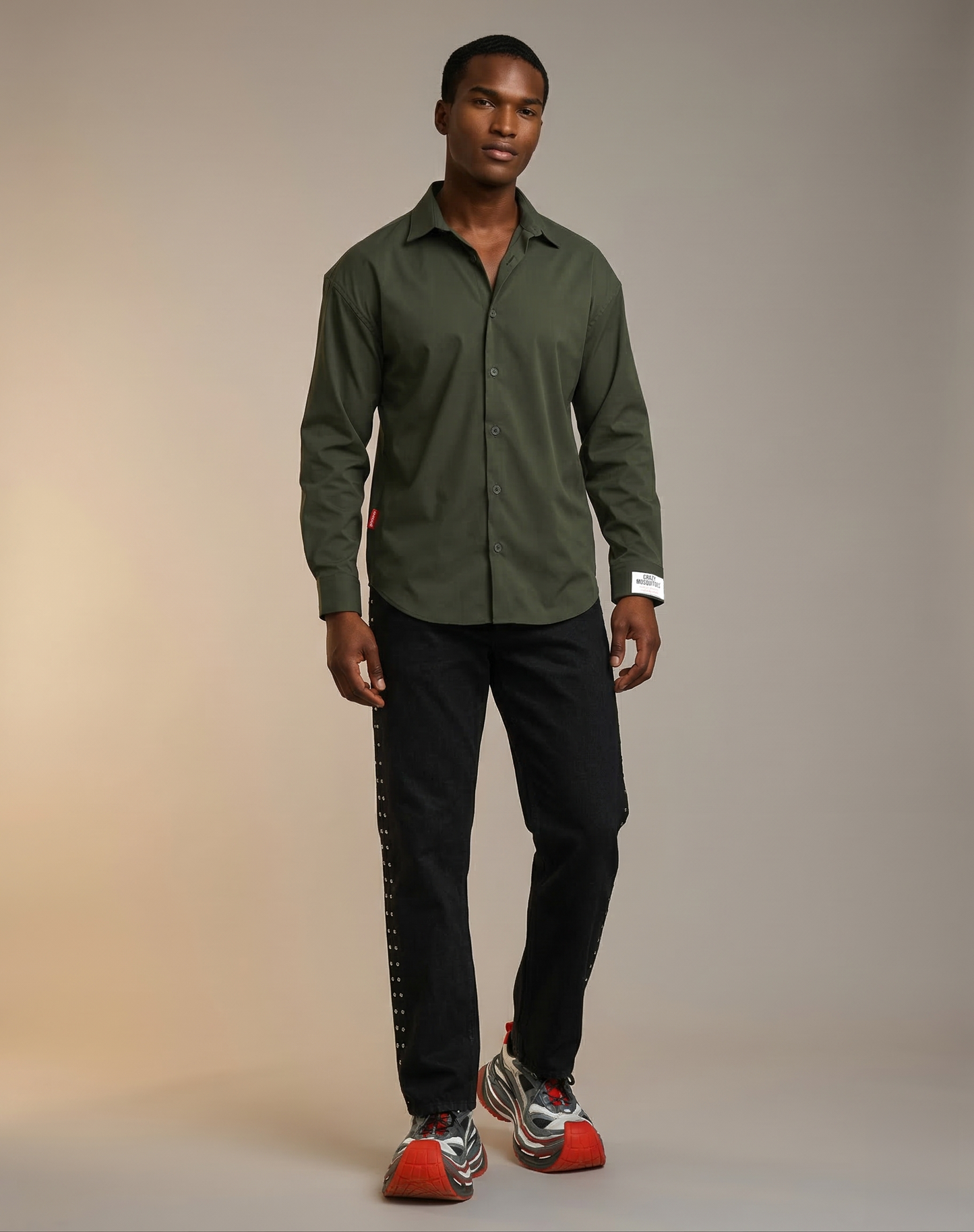 CD Drop Shoulder Olive