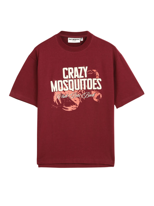 Red Flag Bamboo Tee Wine