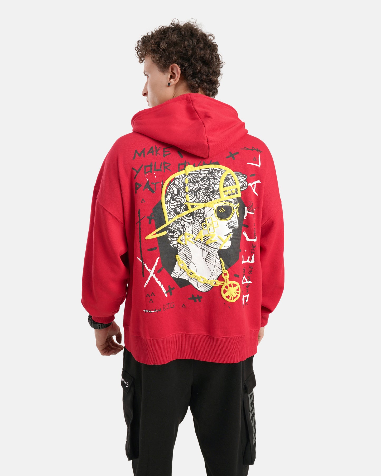 David Hoodie Red