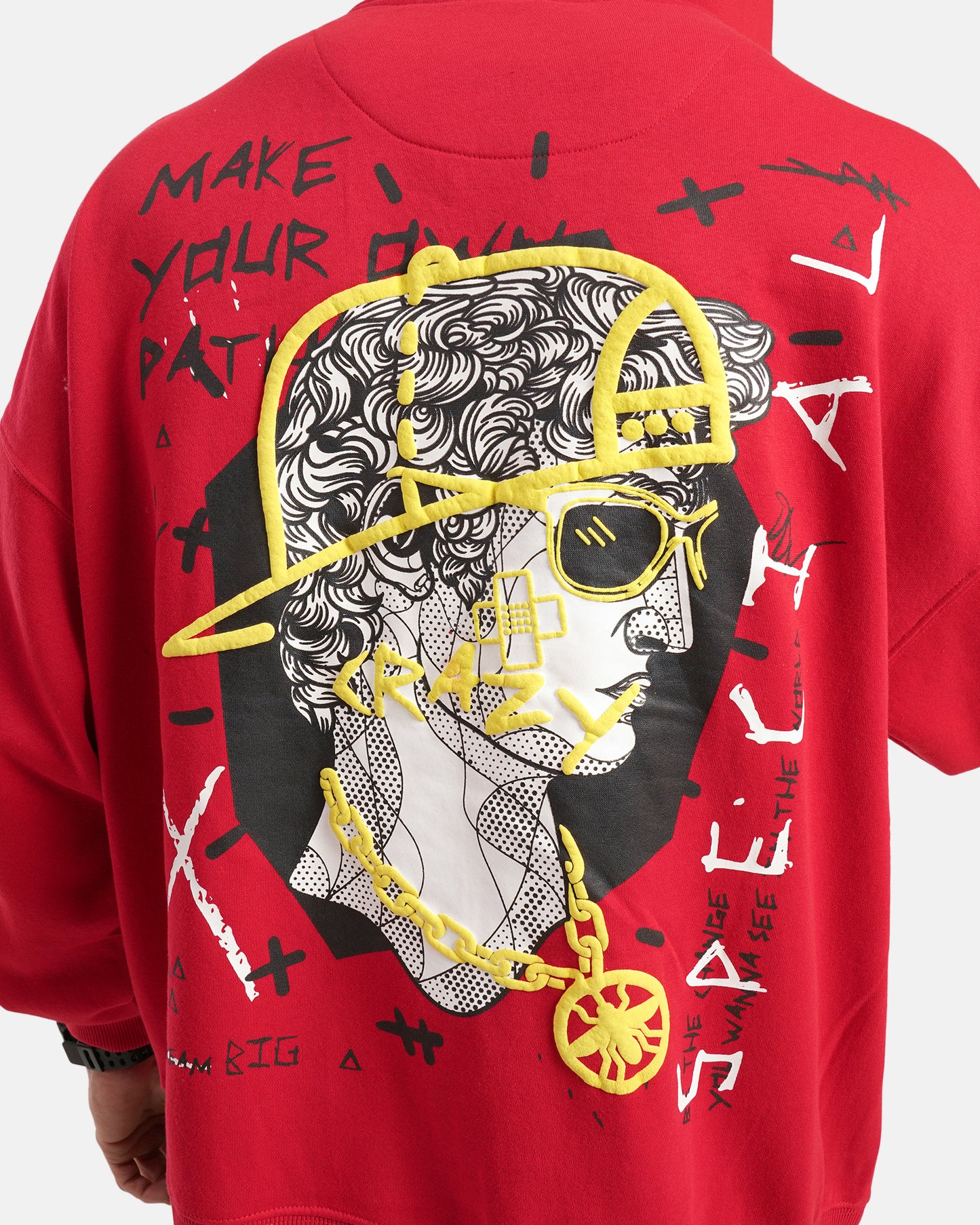 David Hoodie Red