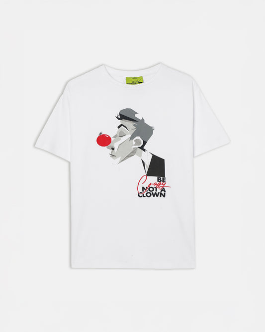 Clown Tee White