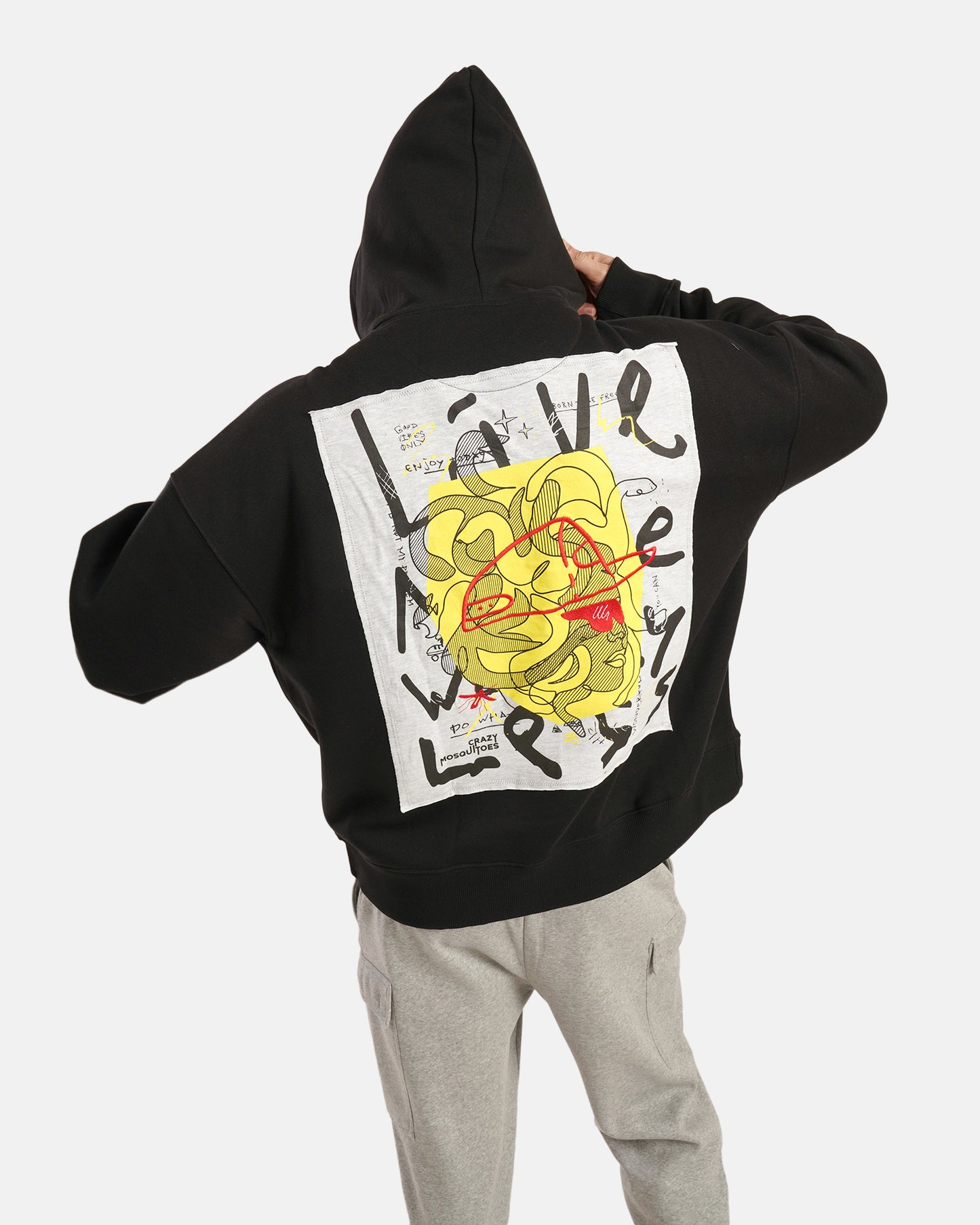 Medusa Hoodie Black