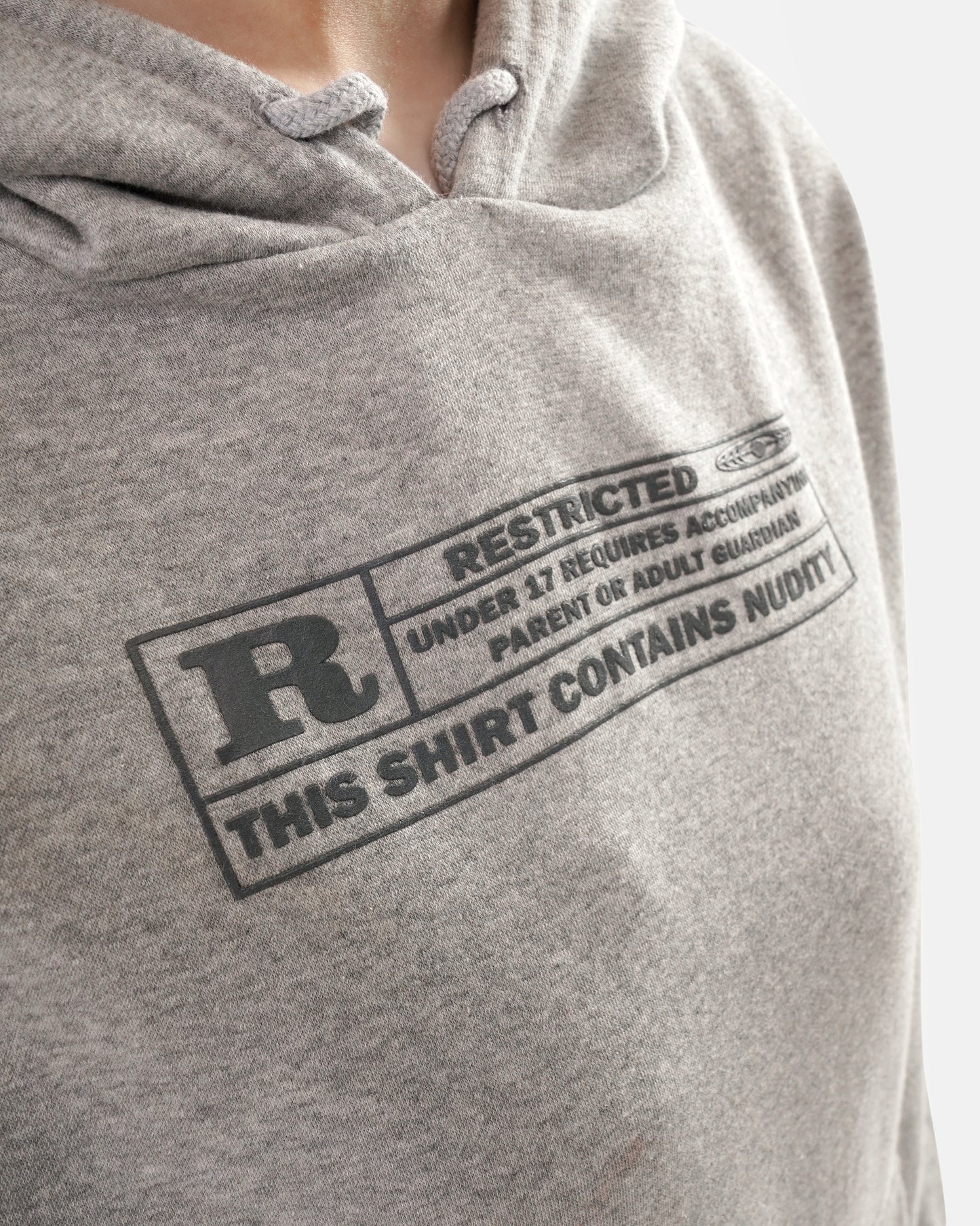 Worldwide Long Hoodie - Grey