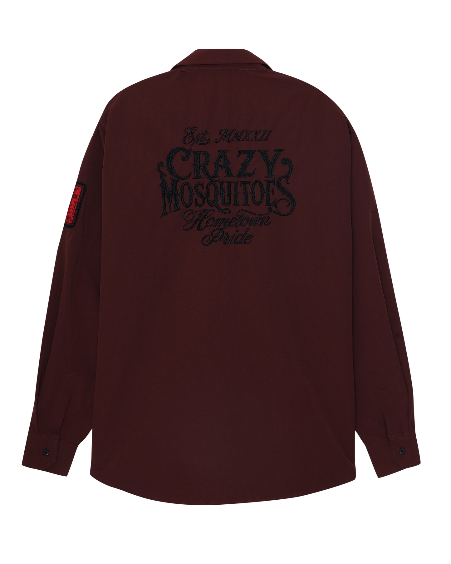 Jap Zip Maroon