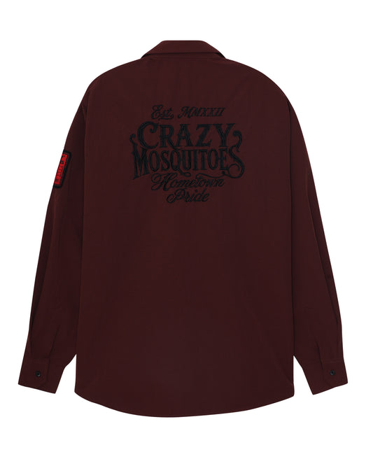 Jap Zip Maroon