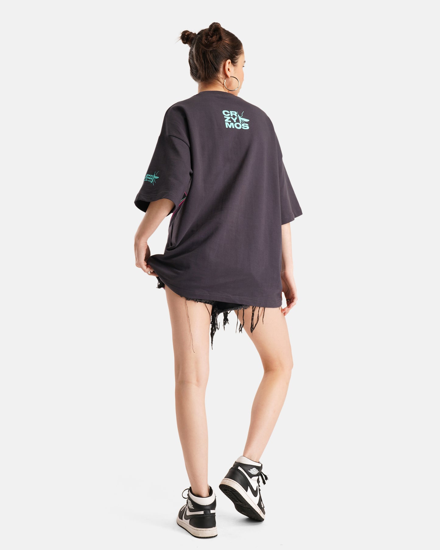 Kitty Gang Tee - Dark Ash