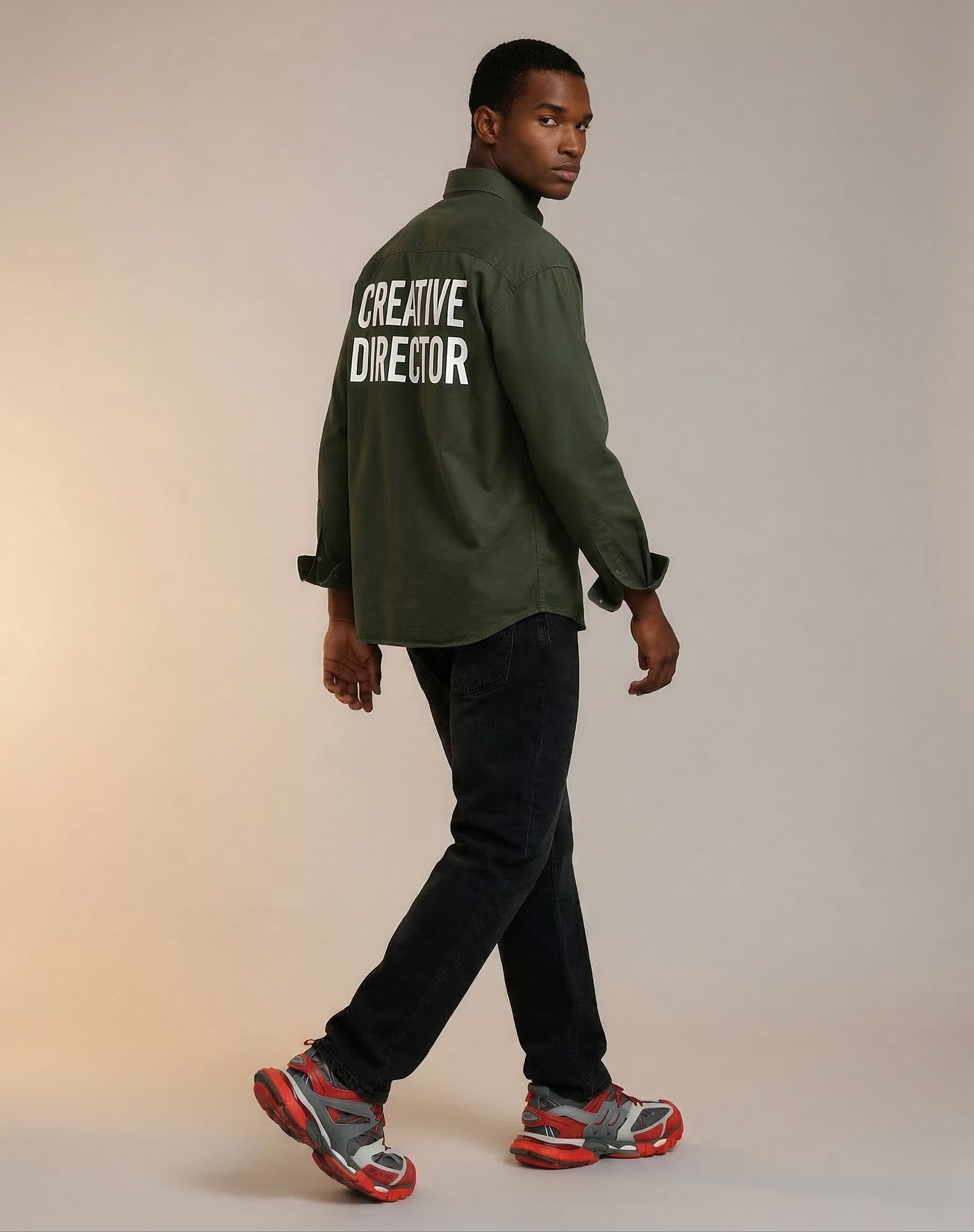 CD Drop Shoulder Olive