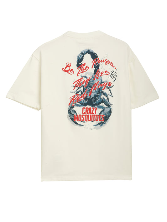Red Flag Bamboo Tee Ivory