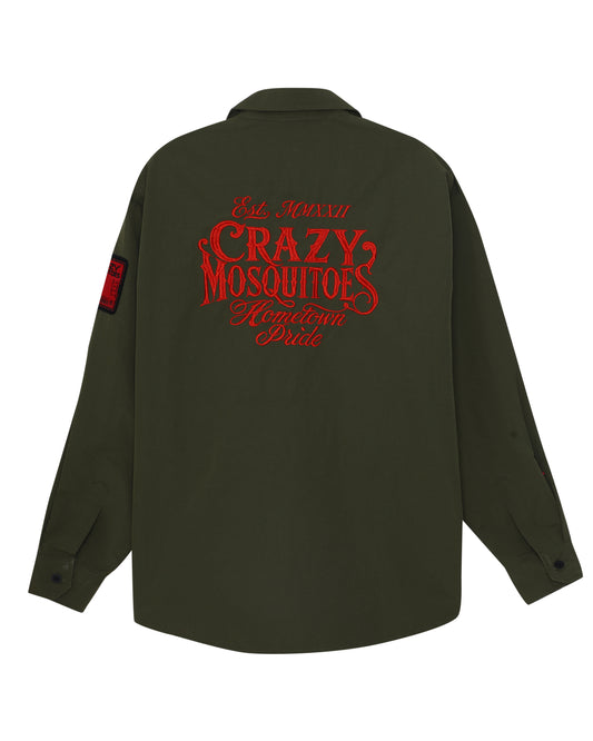 Jap Zip Dark Green