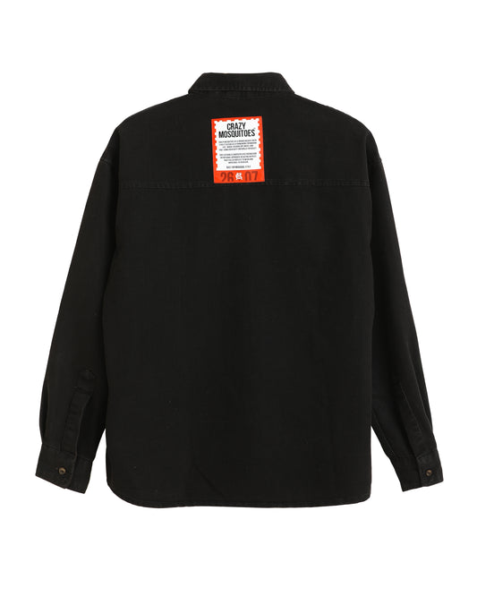 Grunge Denim Charcoal