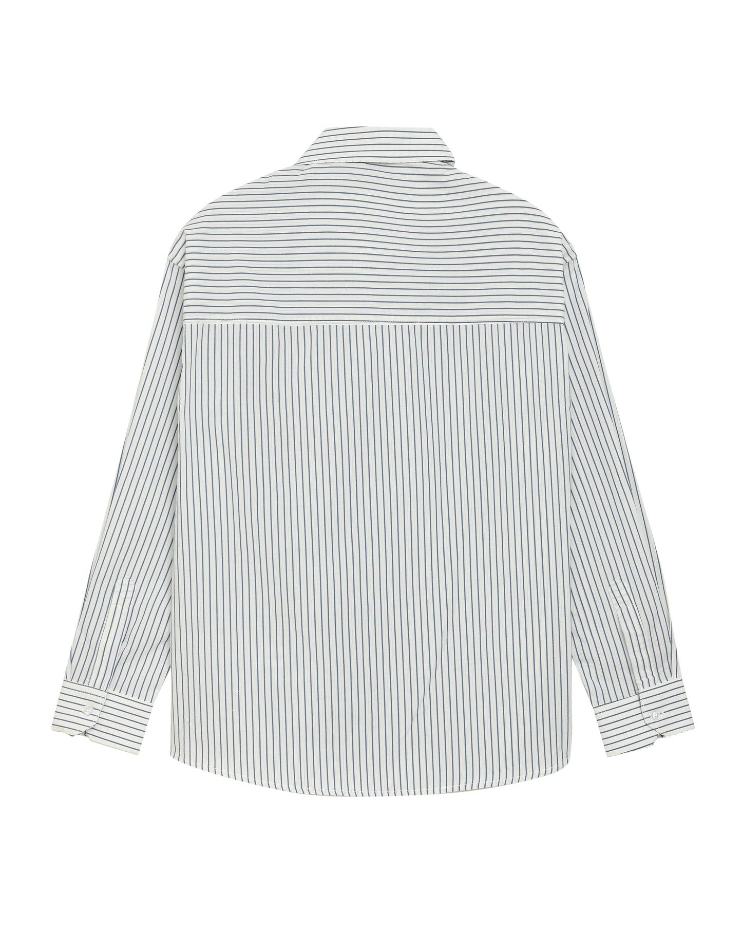 White Blue Stripe