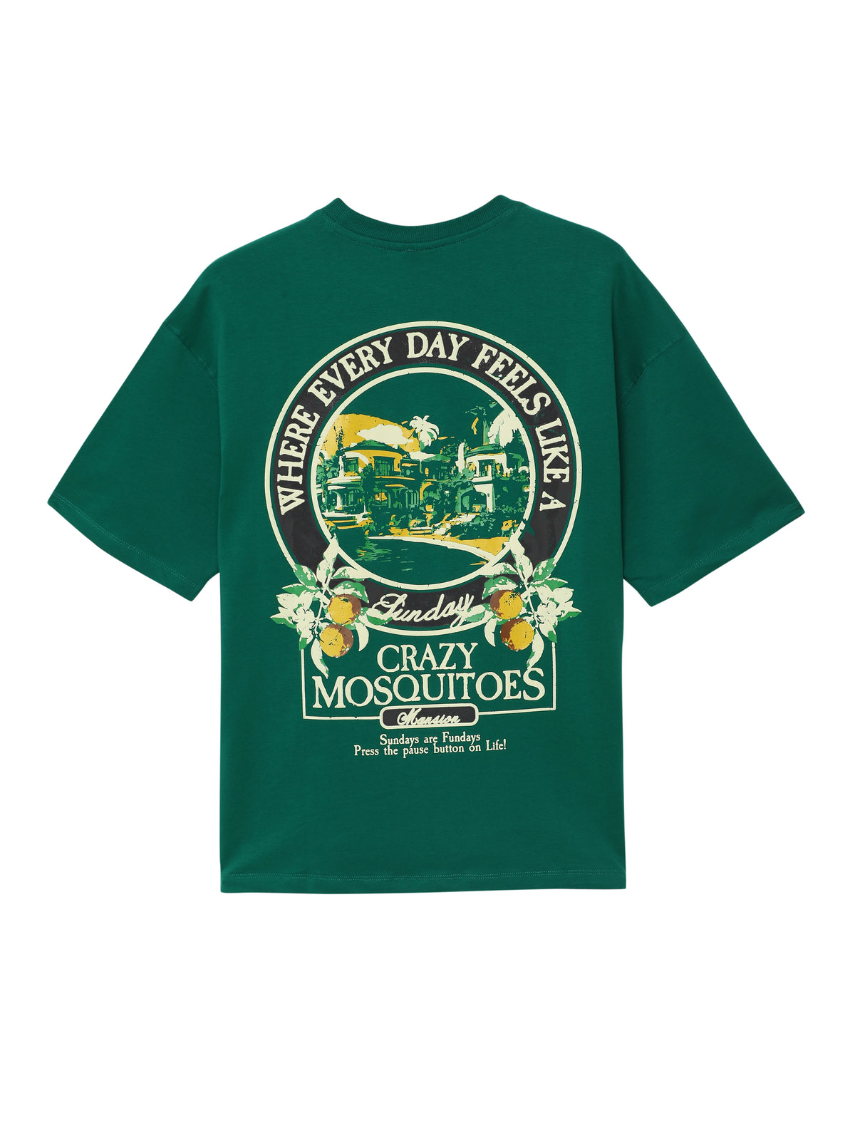 Weekend Mansion Tee Green