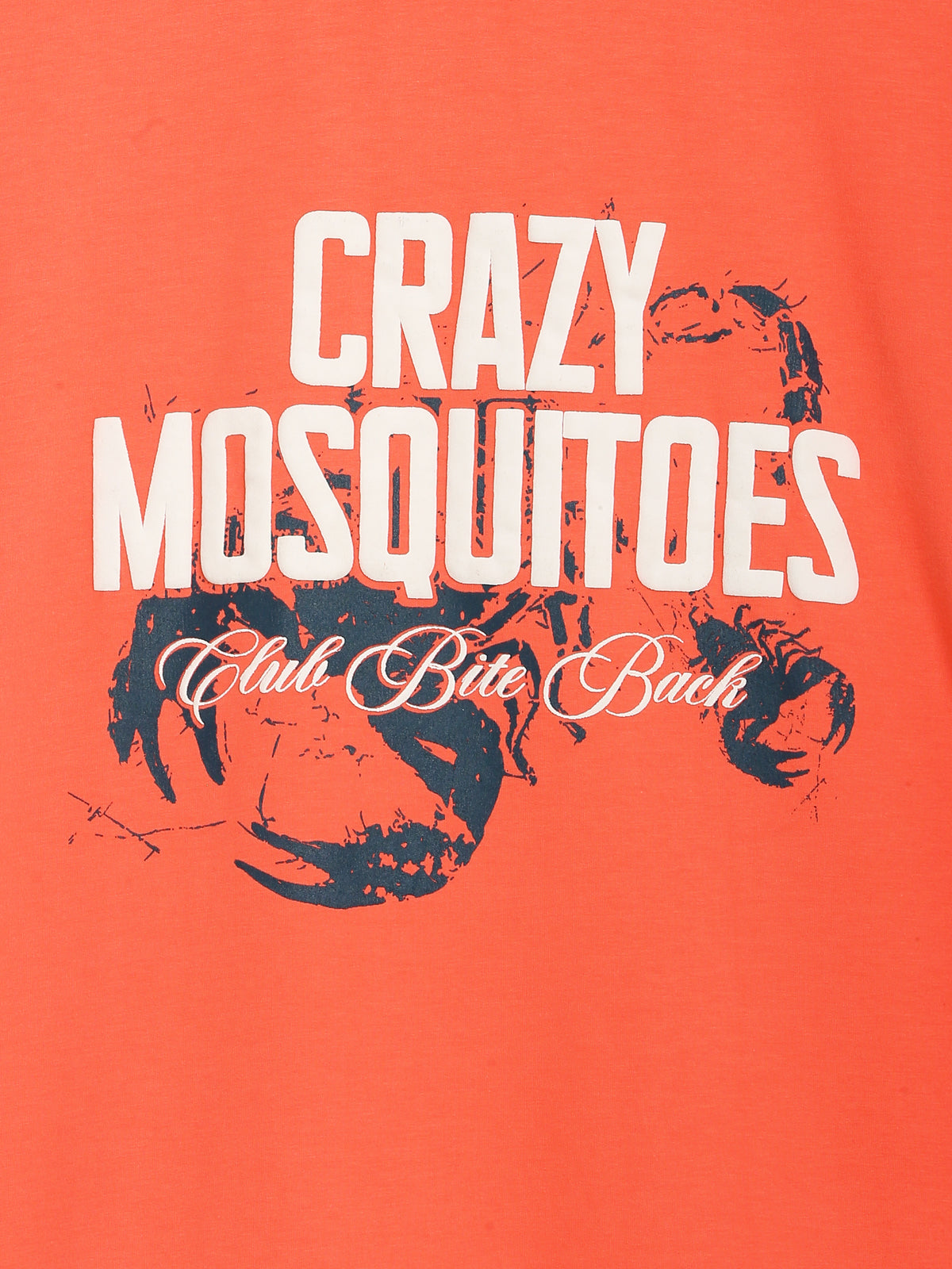 Red Flag Bamboo Tee Orange Pink