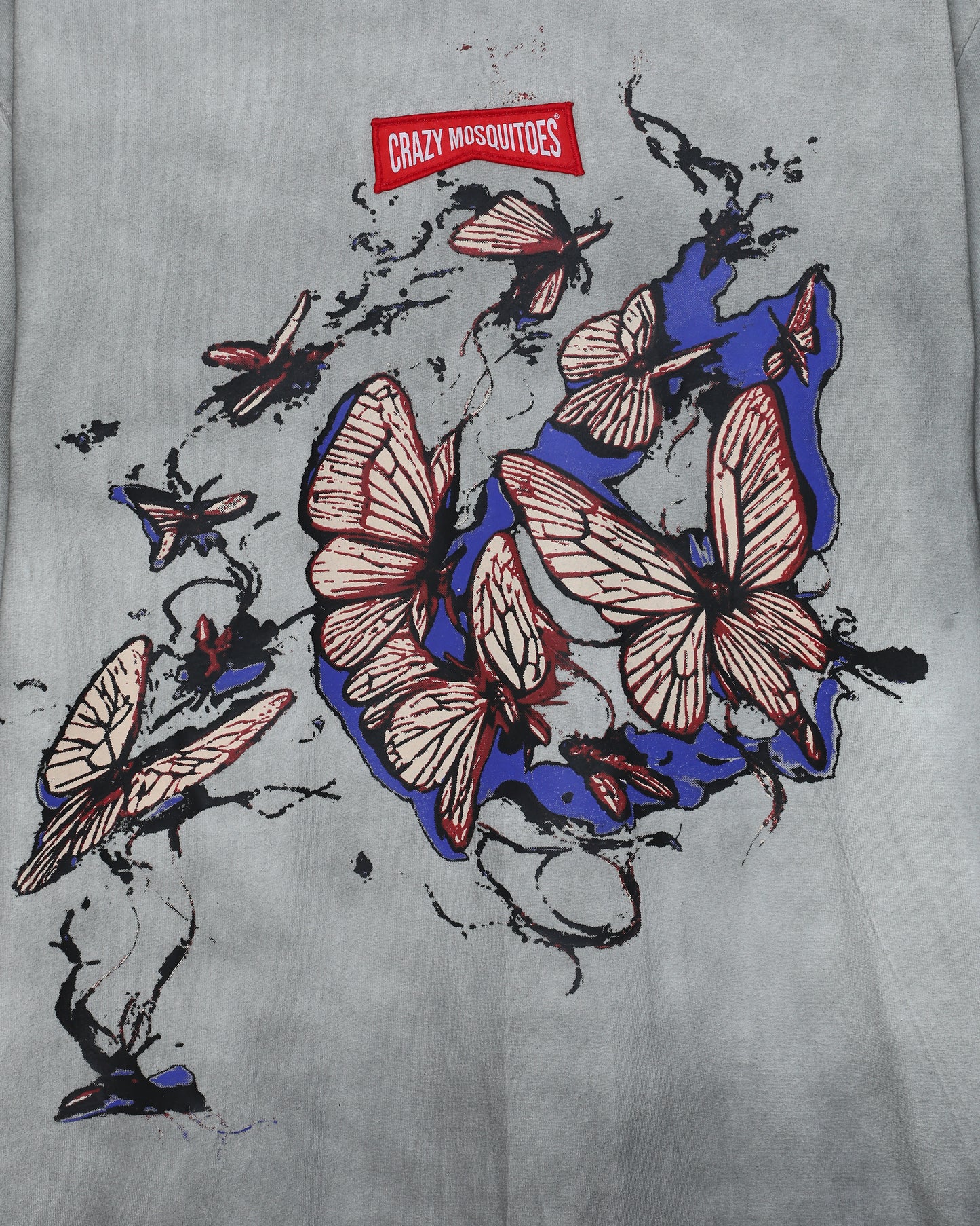 Butterfly  Grey