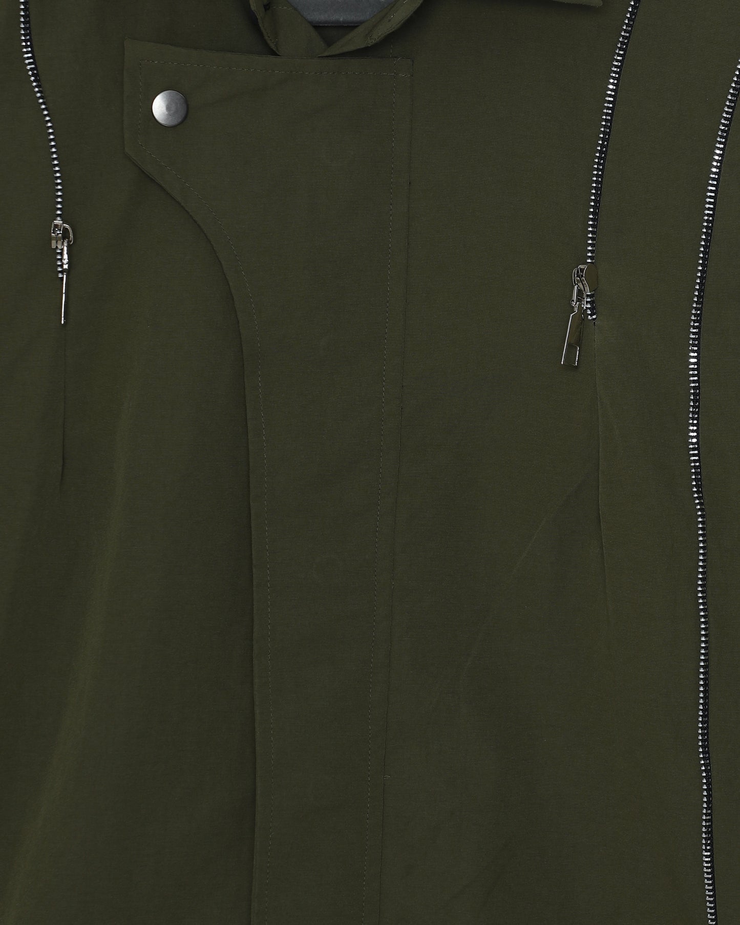 Jap Zip Dark Green