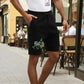 Three Pocket Fleece Shorts in Black