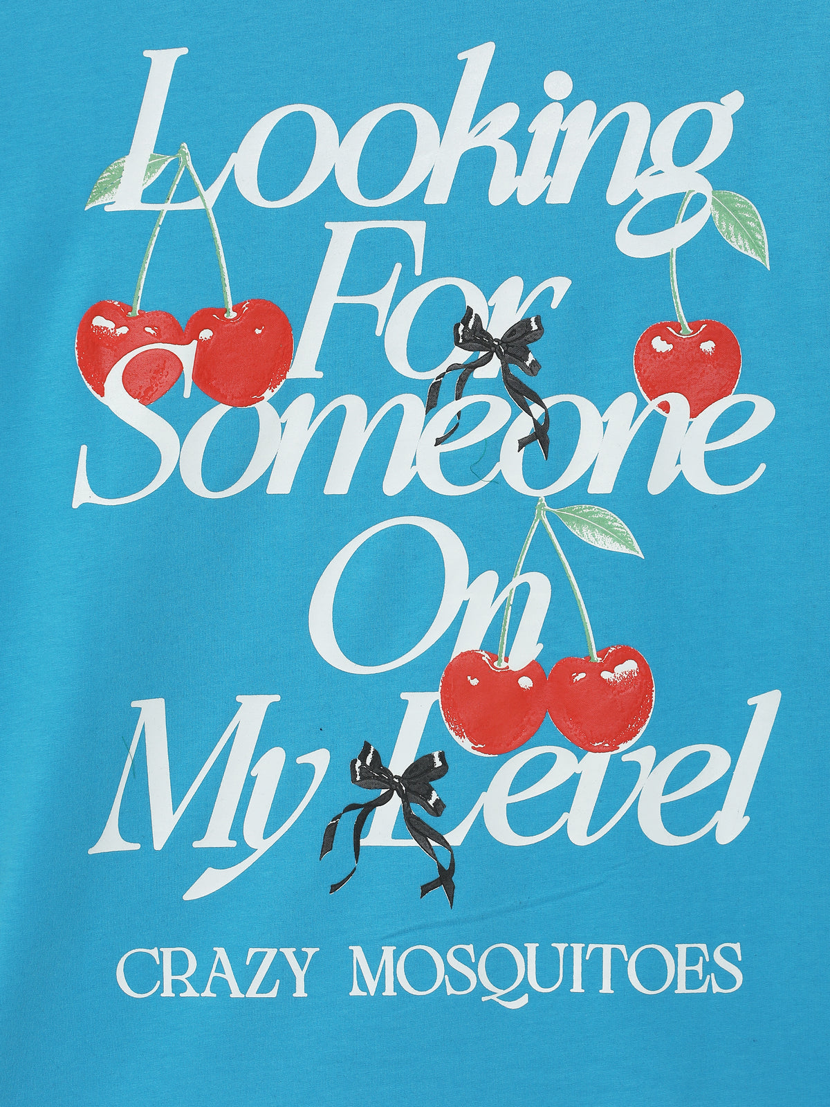Pick Me Never Tee Aqua