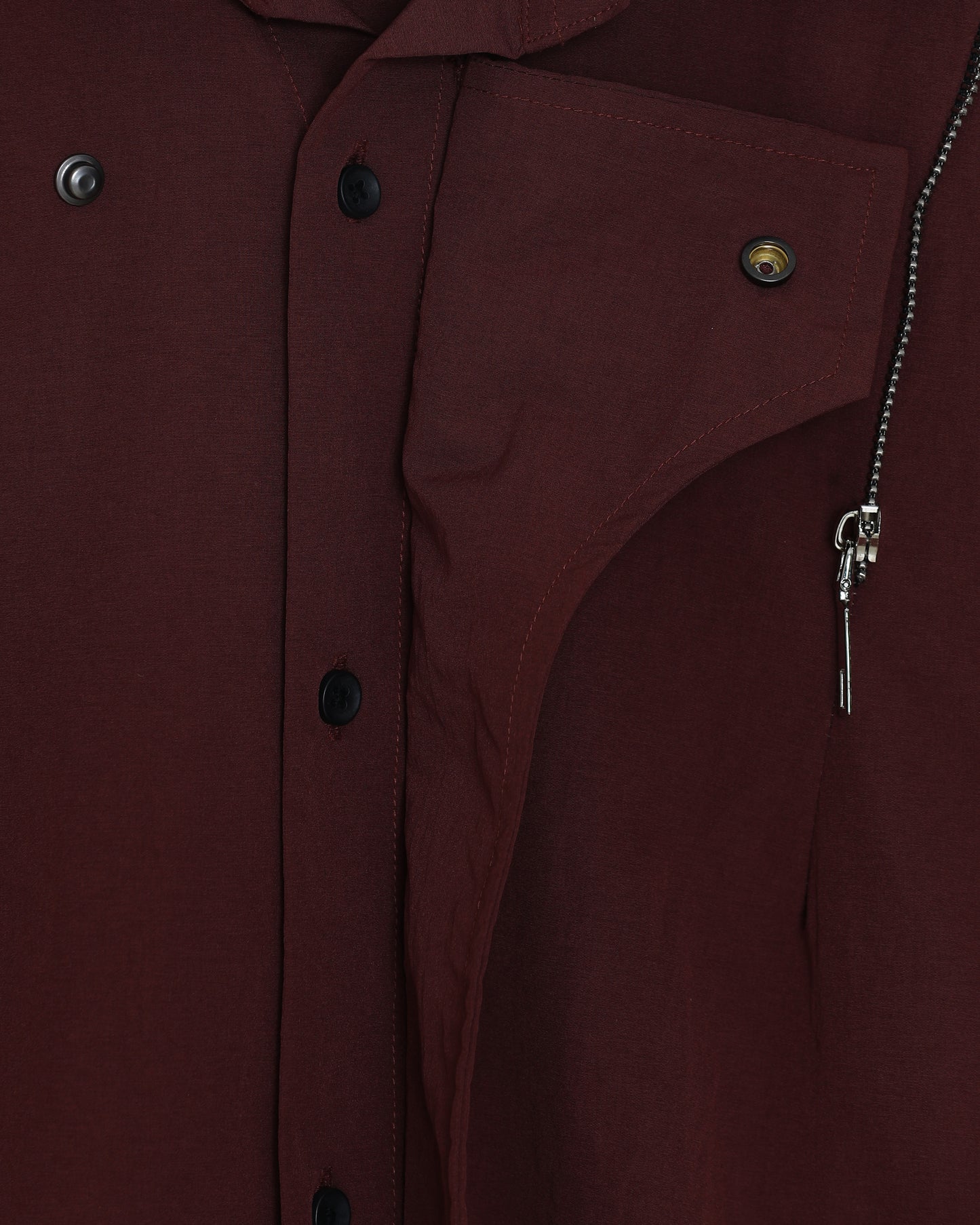 Jap Zip Maroon