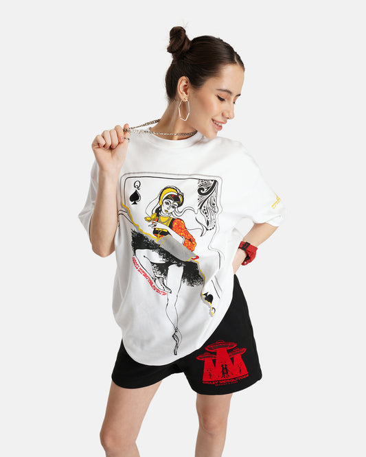 Ballet Queen Tee - White