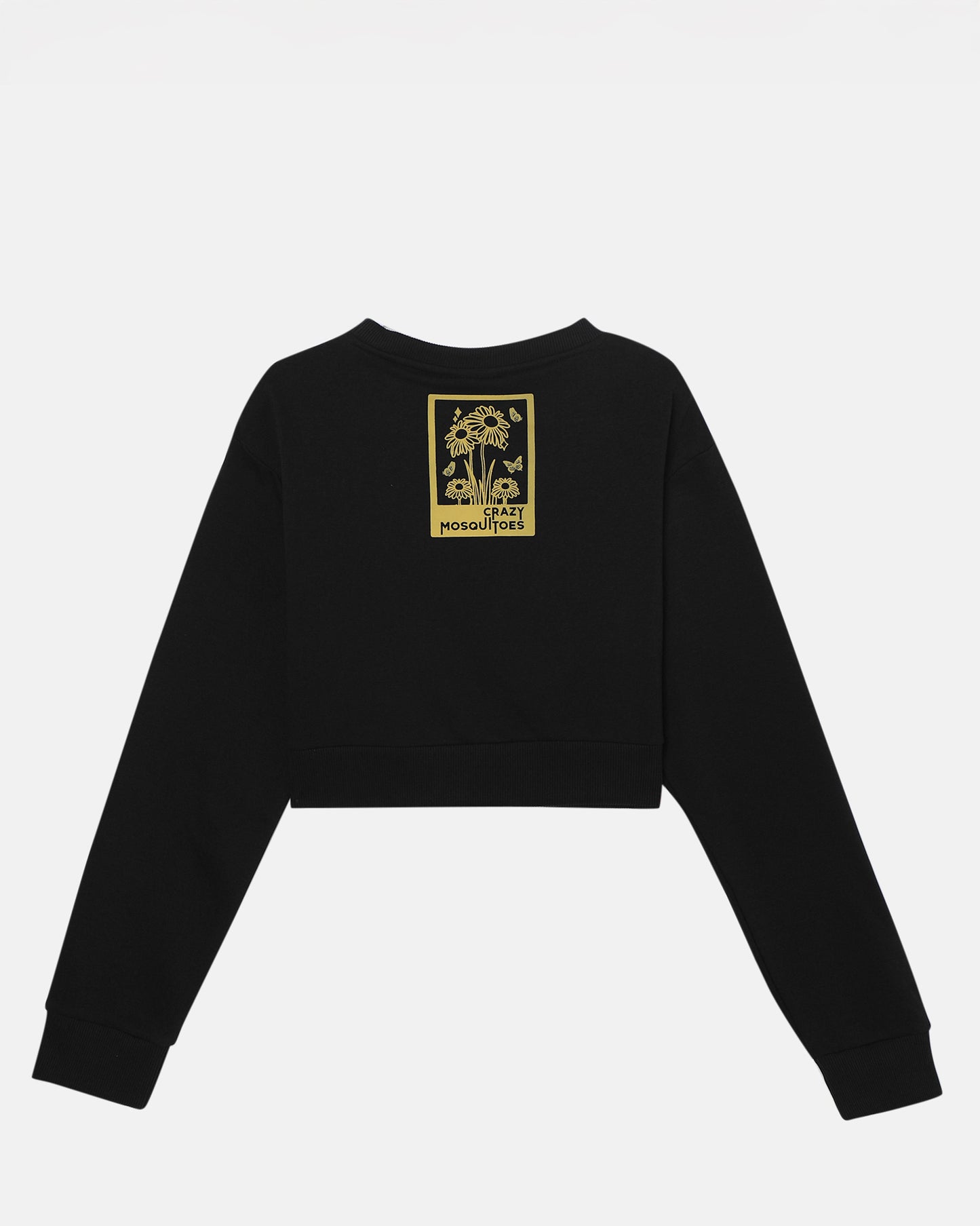 Self Love Crop Sweat - Navy
