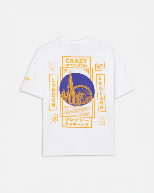 London Tee - White