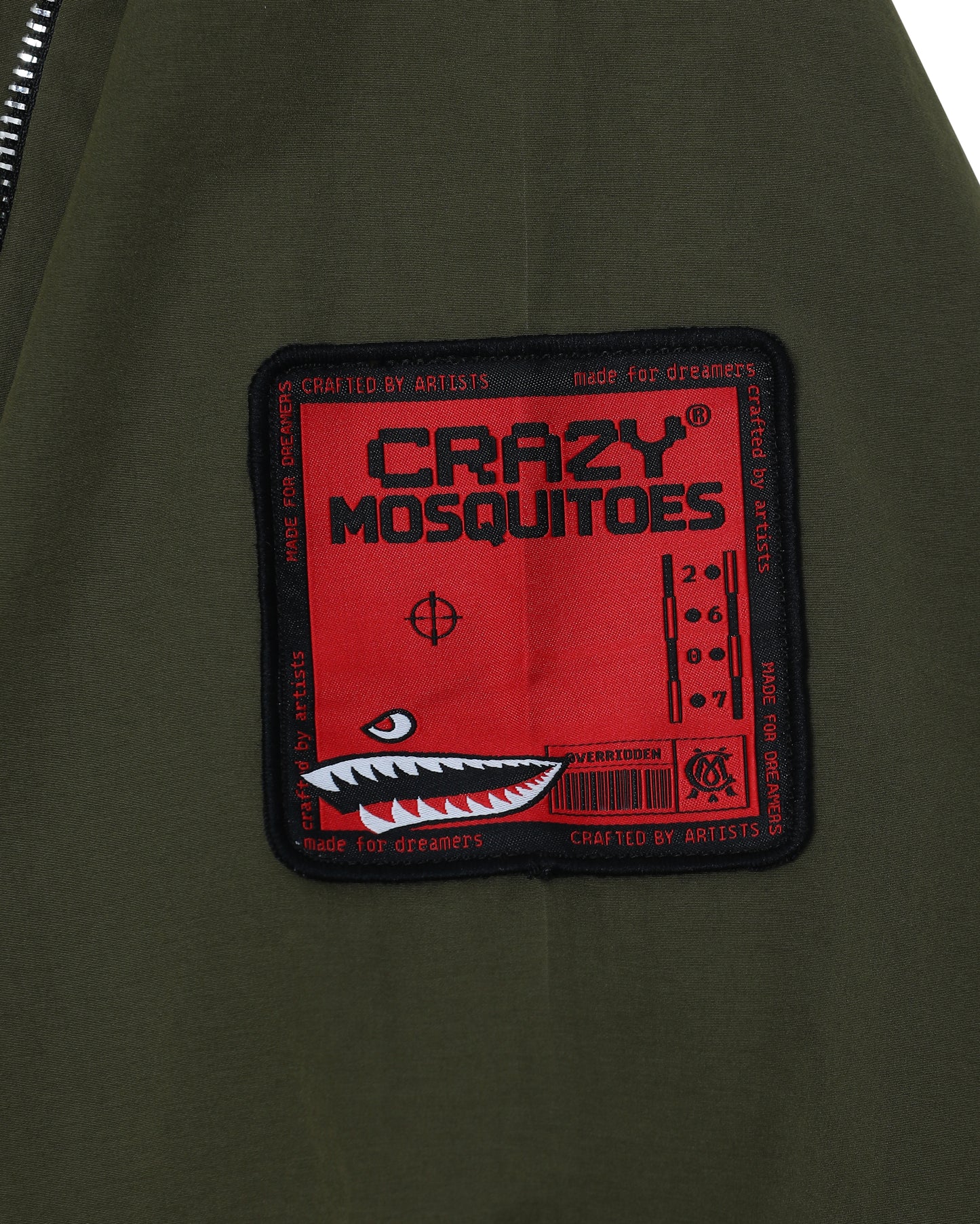 Jap Zip Dark Green