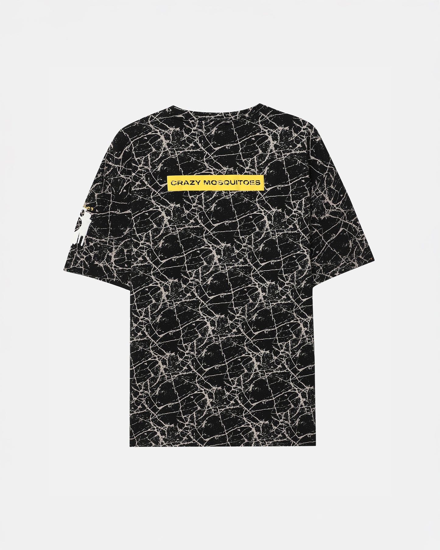 Grumpy Face Tee - Black