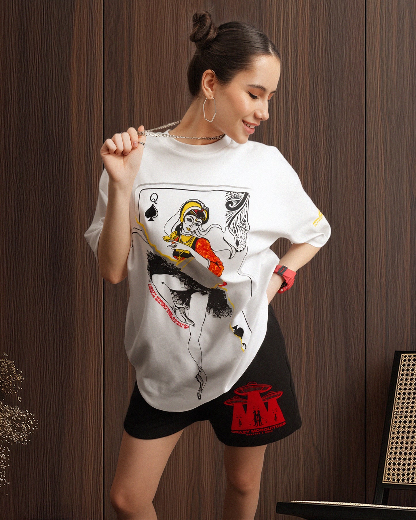 Ballet Queen Tee - White