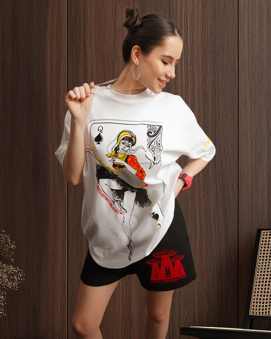 Ballet Queen Tee - White