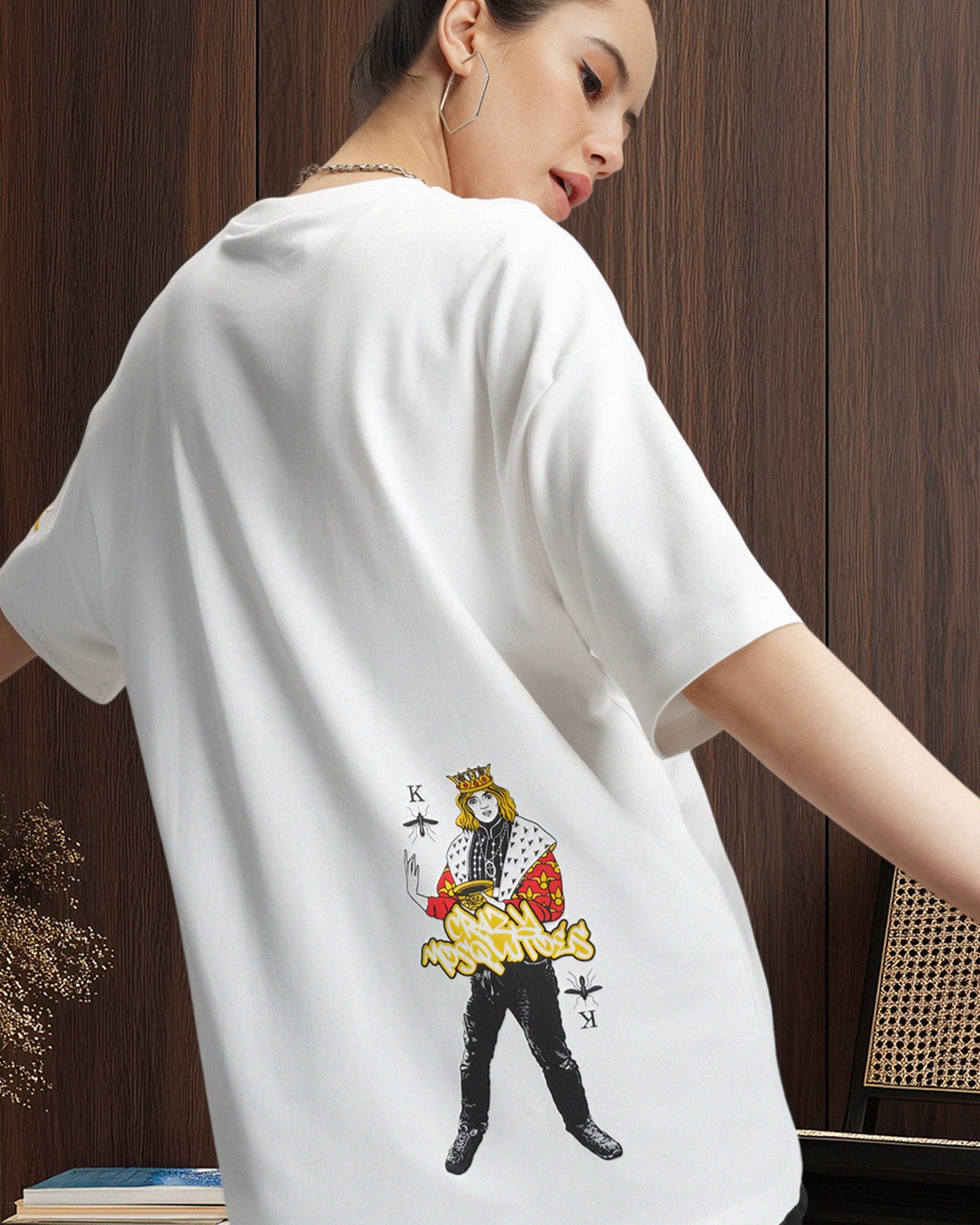 Ballet Queen Tee - White