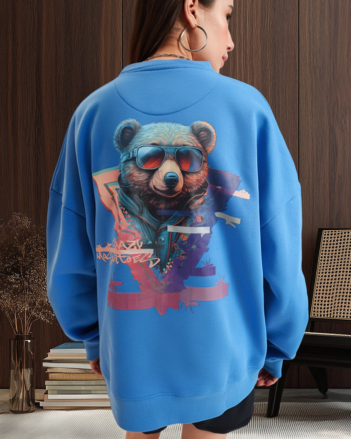 Bear Swag Sweat - Cobalt
