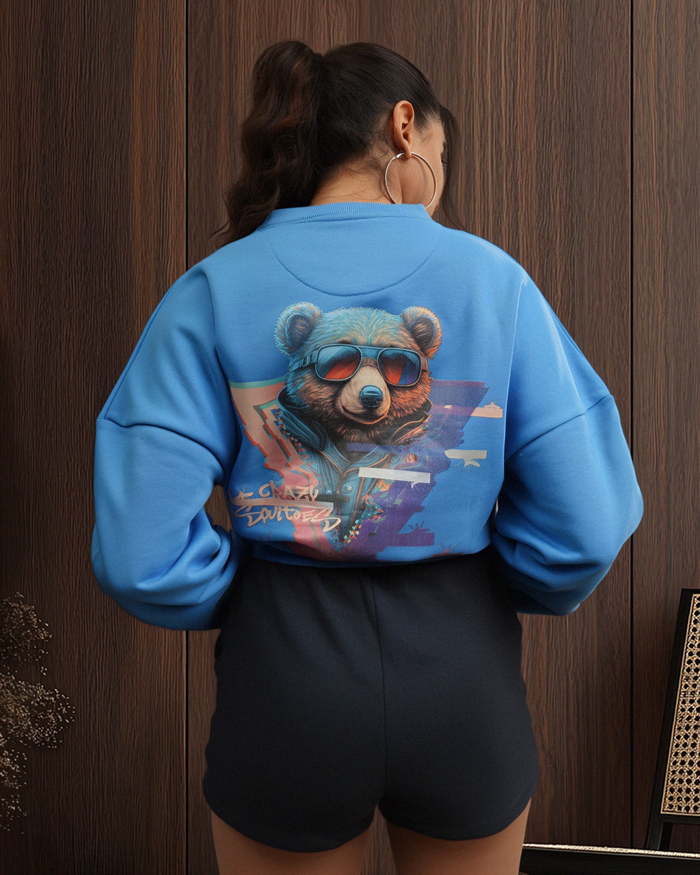 Bear Swag Sweat - Cobalt