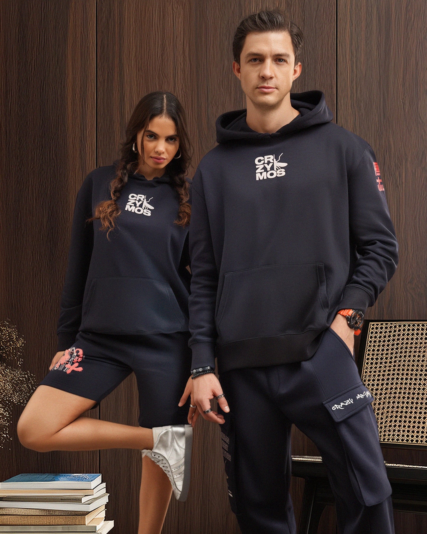Breathe & Buzz Hoodie - Navy