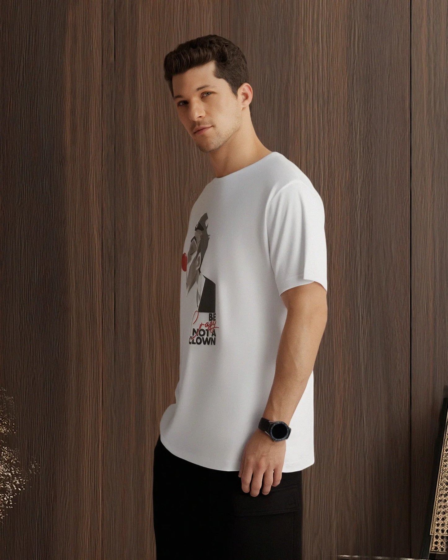 Clown Tee White
