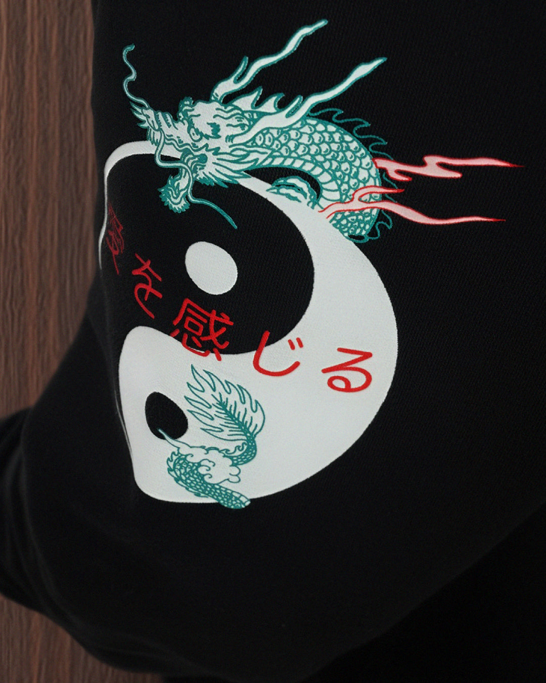 Dragon Hoodie Black