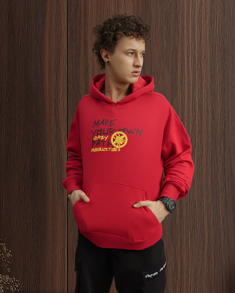 David Hoodie Red