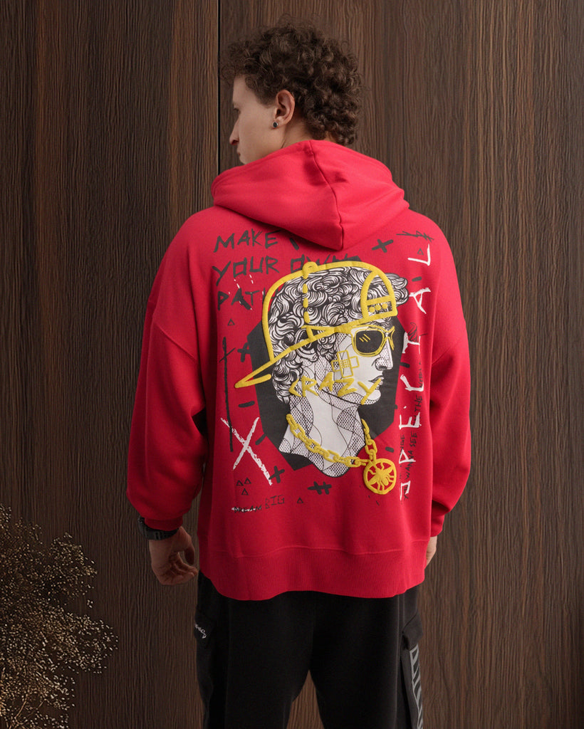 David Hoodie Red