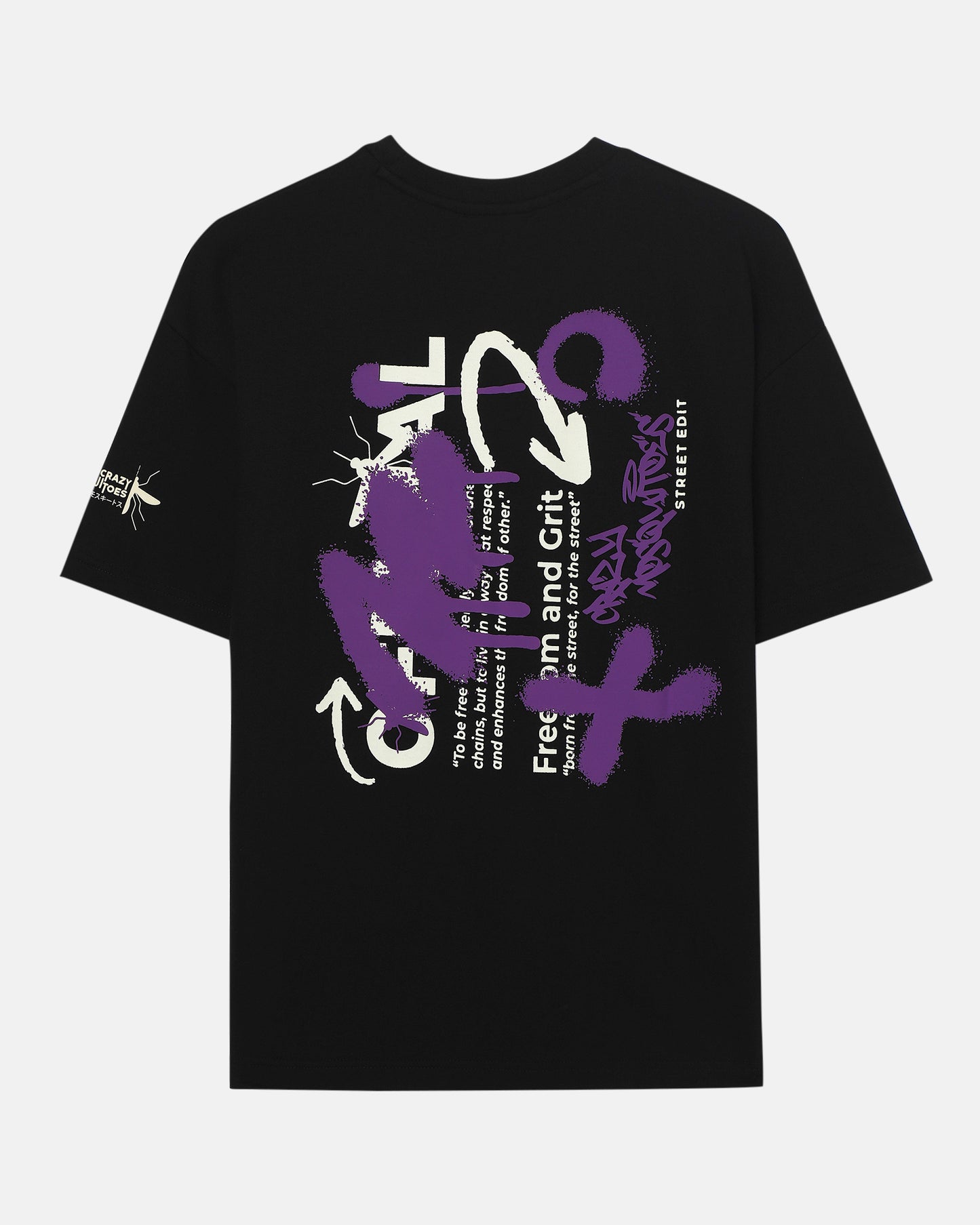 Graffiti Tee Black