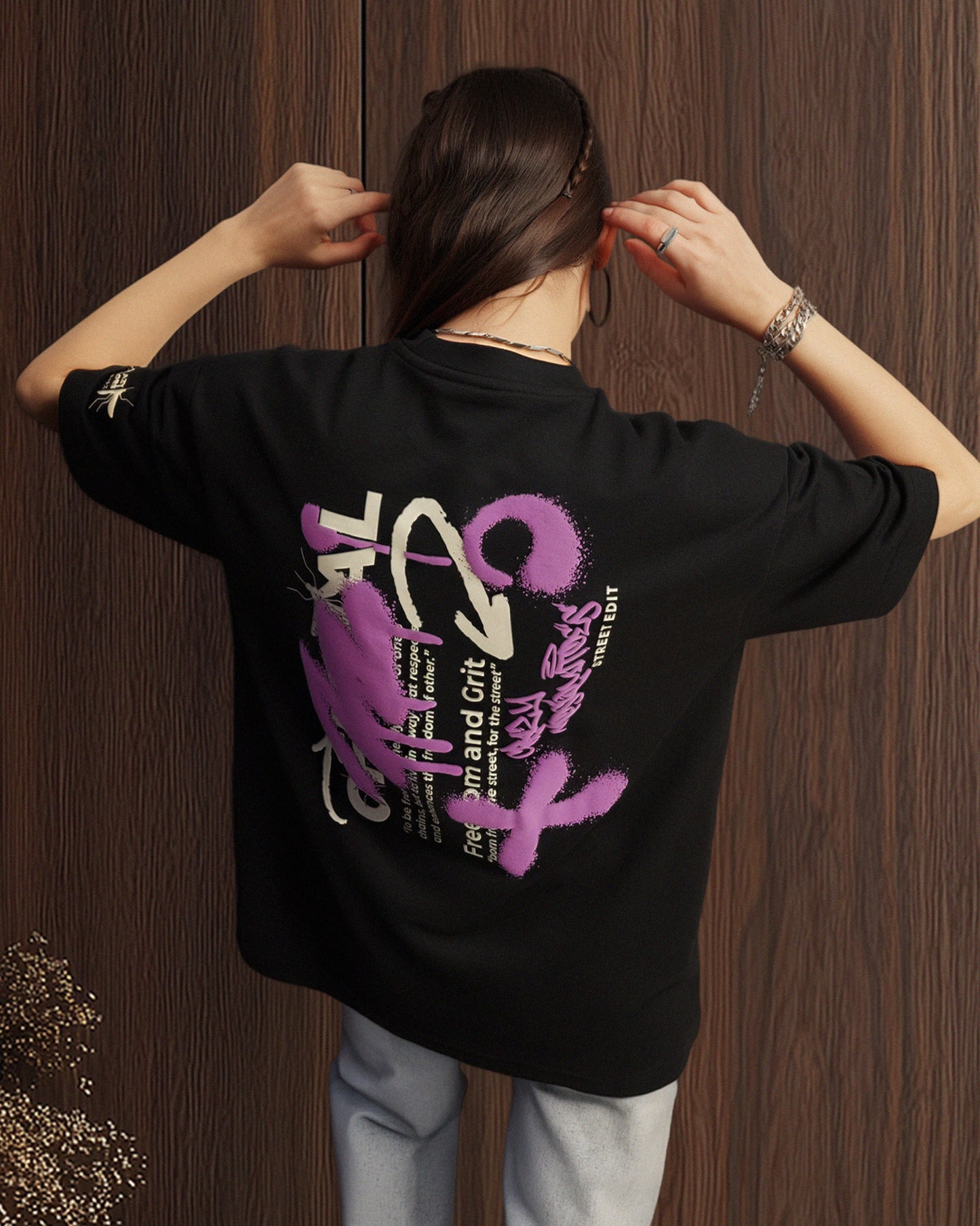 Graffiti Tee - Black