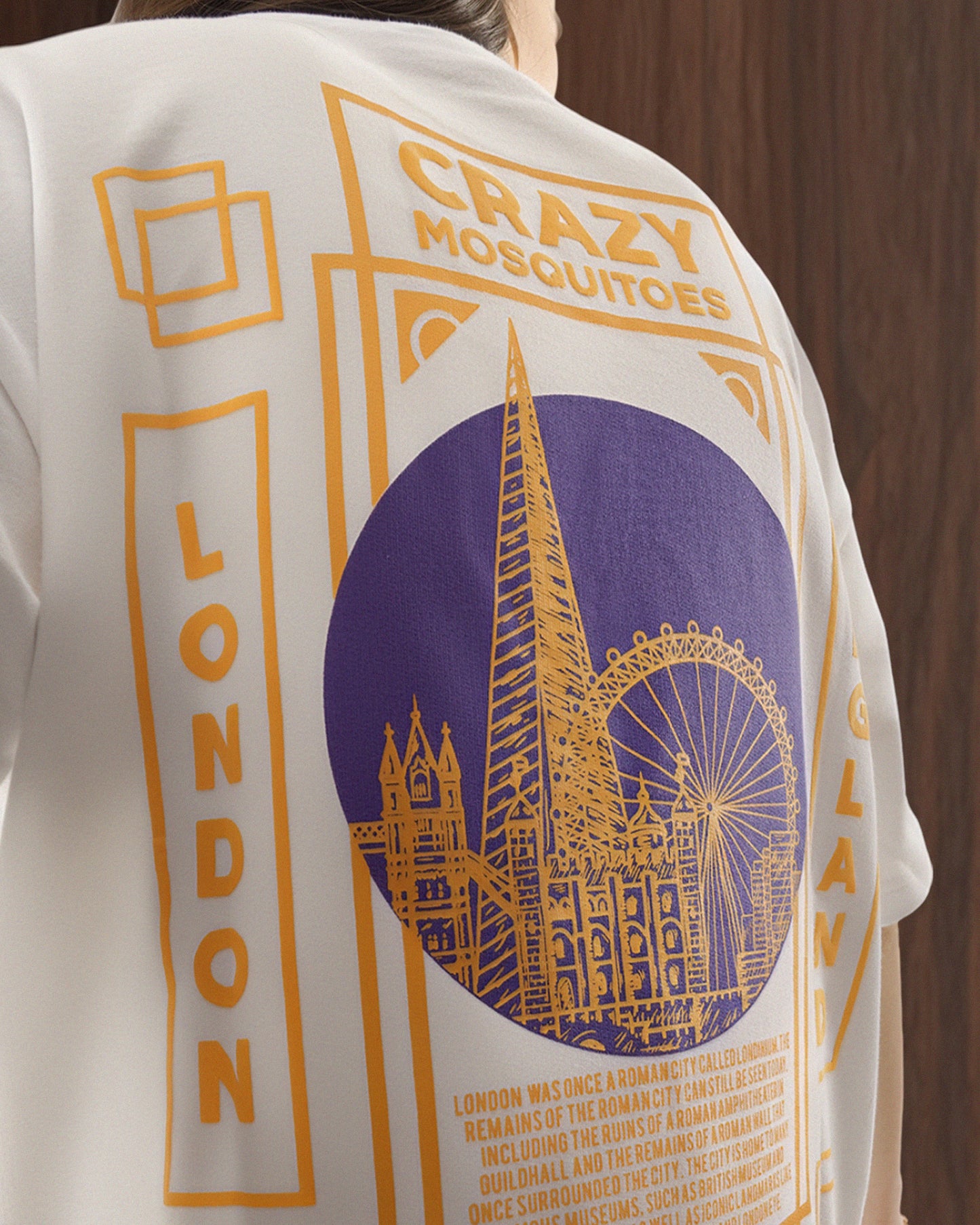 London Tee - White