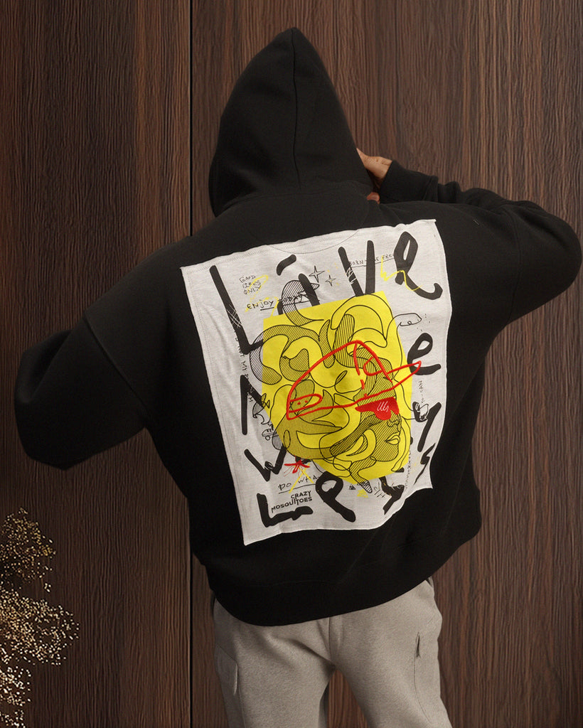 Medusa Hoodie Black