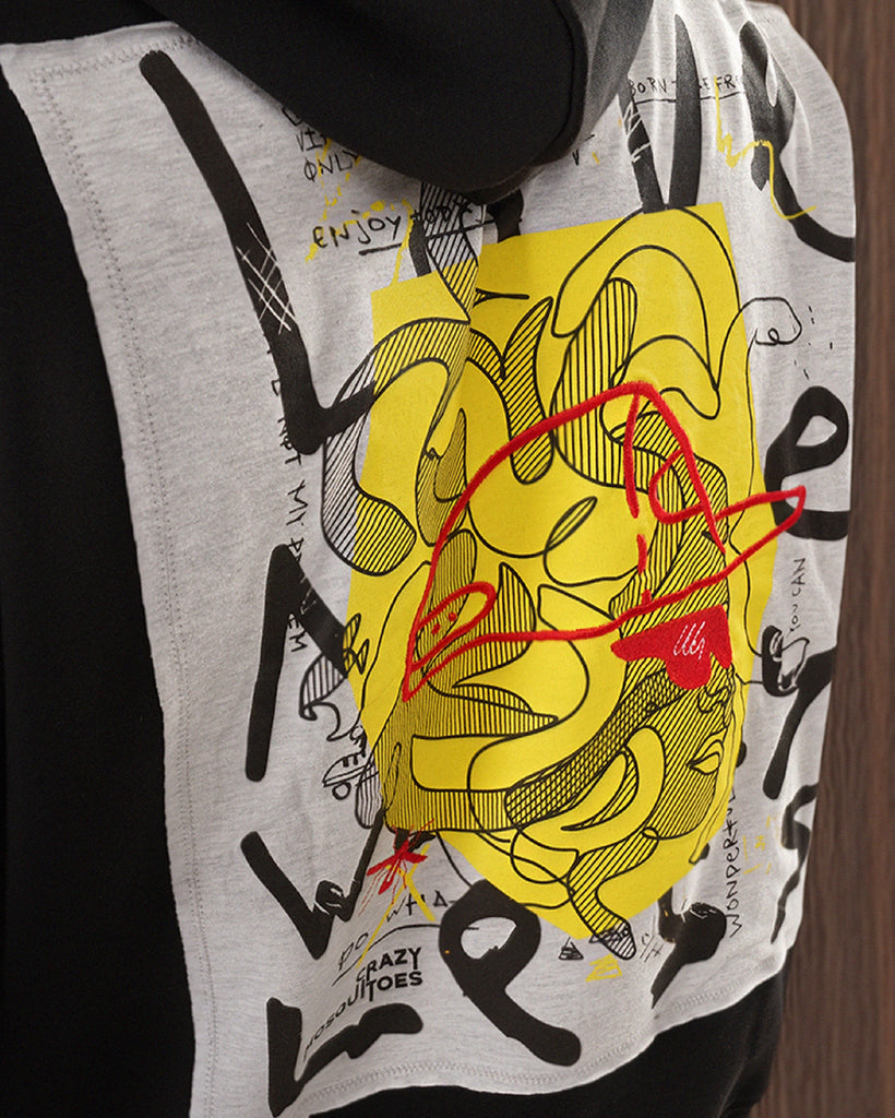 Medusa Hoodie Black