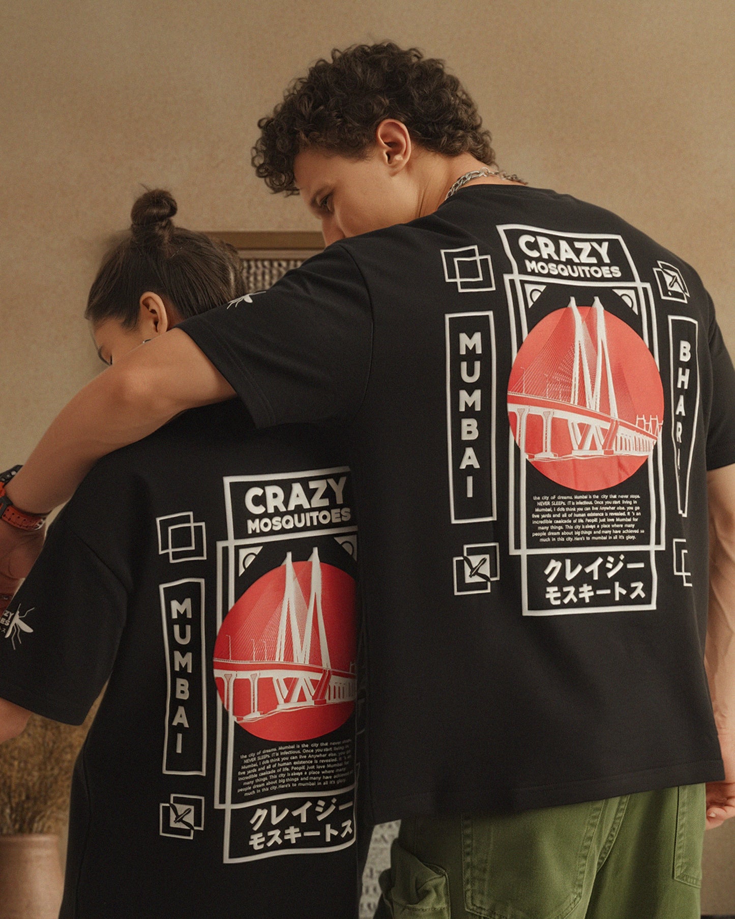 Mumbai Tee Black