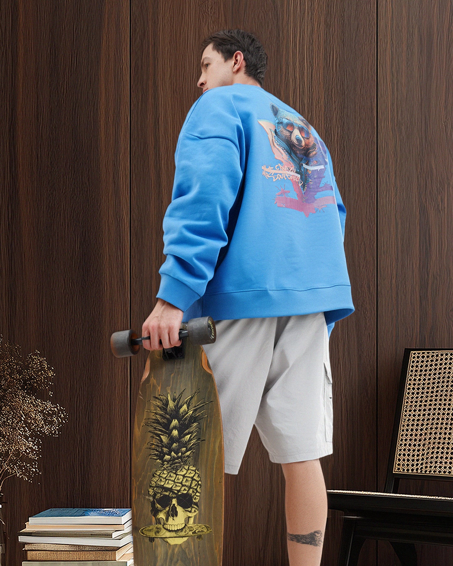 Bear Swag Sweat Cobalt
