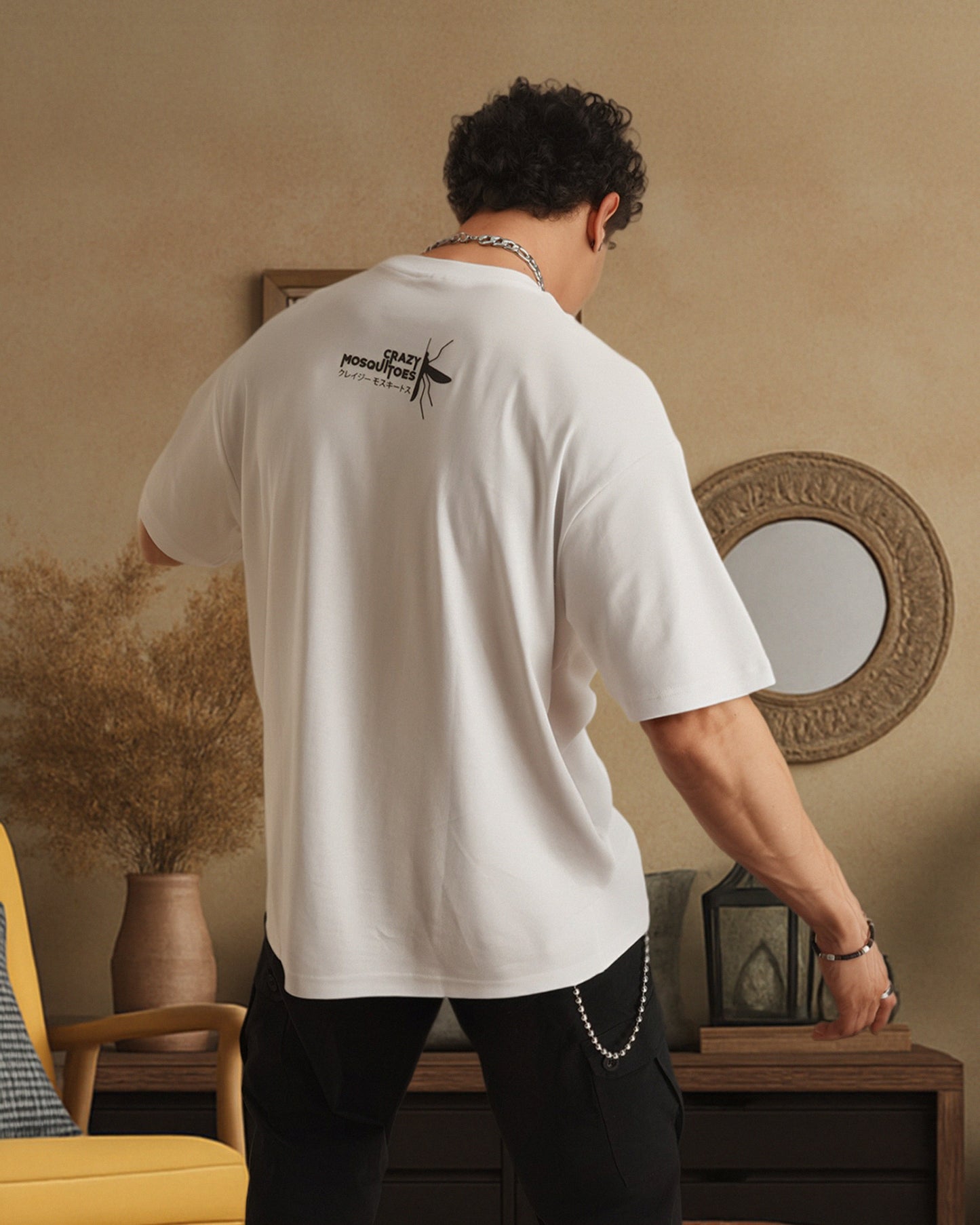 Pixel Mos Tee White