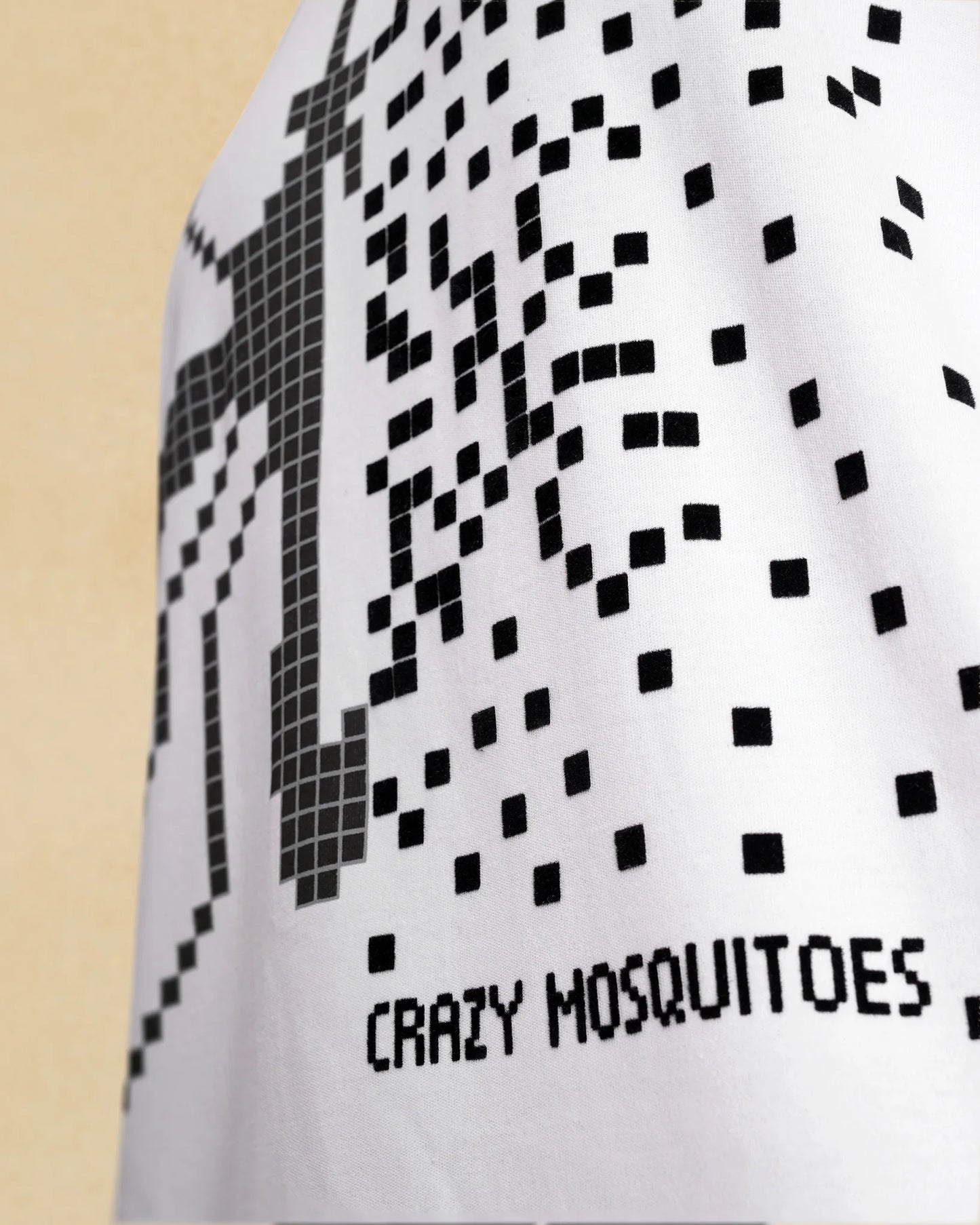 Pixel Mos Tee White